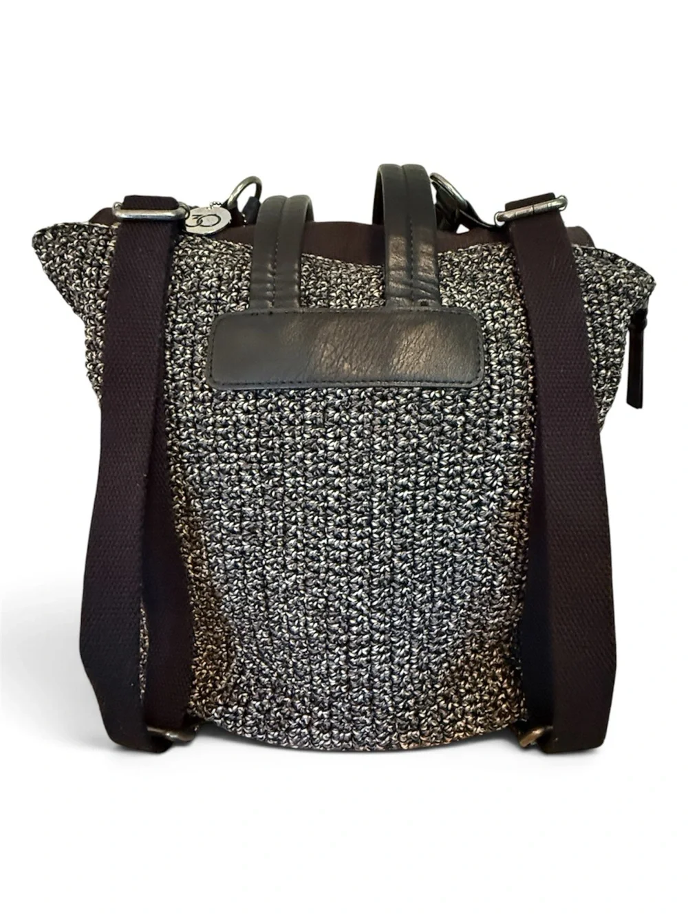THE SAK 30th Anniversary Crochet Studded Convertible Backpack